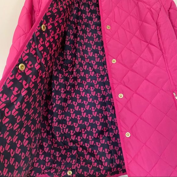 Crown and Ivy Fuchsia Quilted Style Jacket Brand New - Picture 7 of 12
